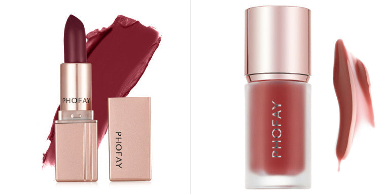 Phofay Matte Lipstick Set 3.5g Waterproof Long-Lasting Lip Color - Teleplus phofay matte lipstick set