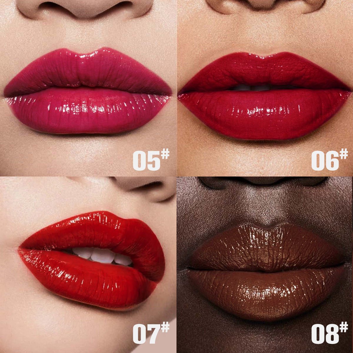 Phofay Moisturizing Lipstick Set with Hydrating Long-Wear Gloss - Teleplus for Lips phofay moisturizing lipstick set