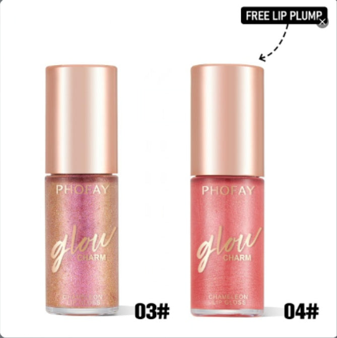 Phofay Moisturizing Shimmer Lip Gloss for Shine and Smoothness - Teleplus phofay moisturizing shimmer lip gloss
