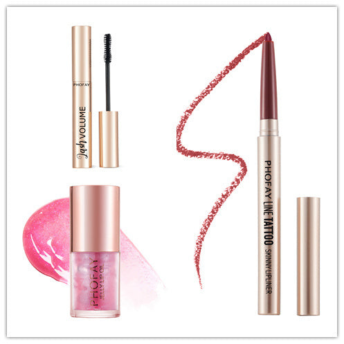 Phofay Plump Eye Black Volumizing Curling Lengthening Mascara - Shop for Voluminous Lashes phofay plump eye black