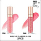 Phofay Shiny Lip Plumper Gloss for Natural and Glossy Lips - Teleplus Glam phofay shiny lip plumper gloss