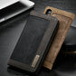 United States Denim Canvas Phone Case with Anti-Scratch and Durable Features - Leather Design united states chf phone