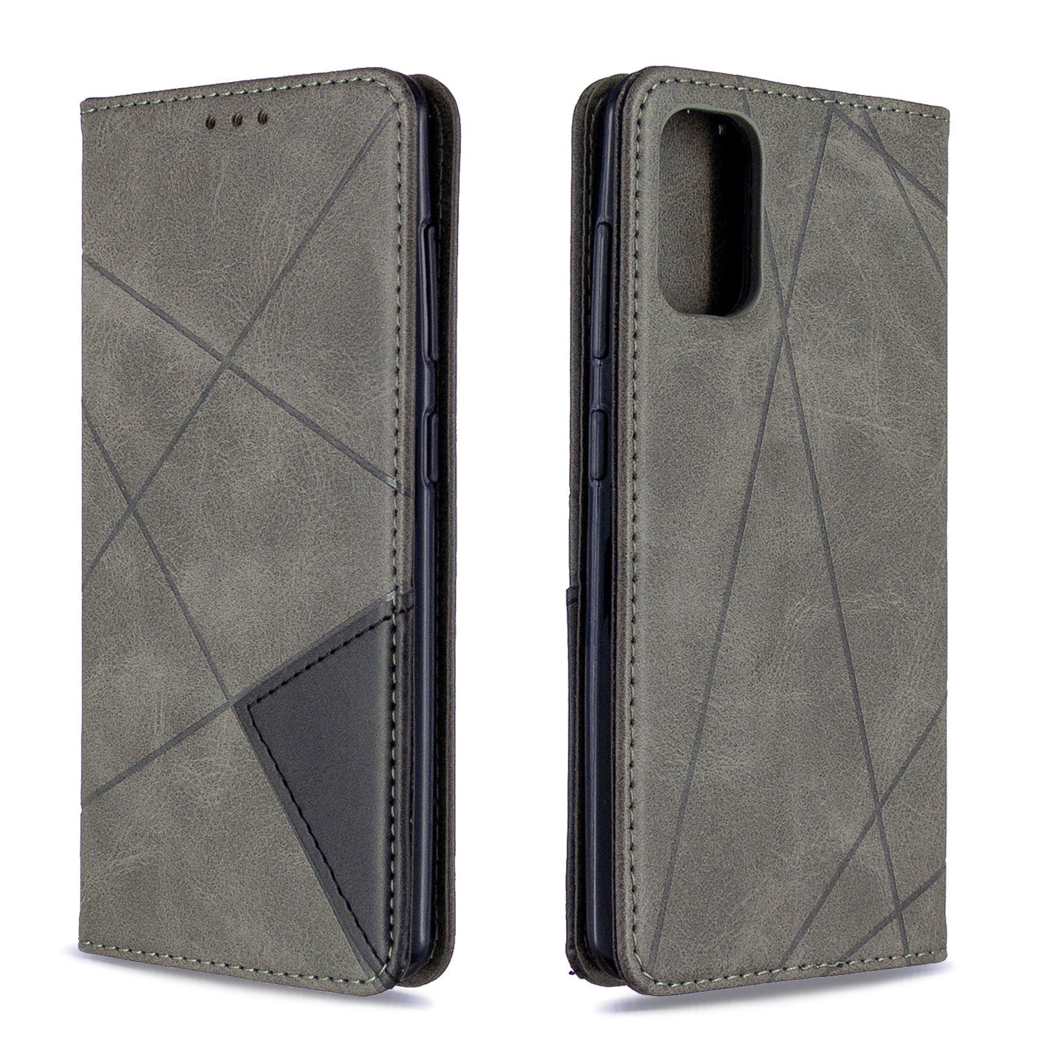 Phone Case Prismatic Magnetic Protective Leather Case - Prism Deep Magnetic Leather Phone Case Collection