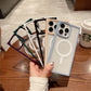 Transparent Acrylic Phone Case with Magnetic Suction and Fall Prevention - transparent acrylic phone case magnetic