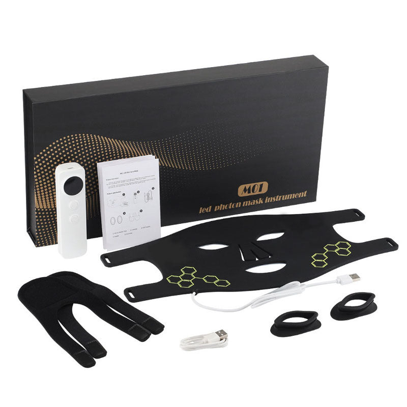 Photon IPL Device for Household Skin Rejuvenation and Light Mask Infrared - Glow Up with Delight photon ipl device