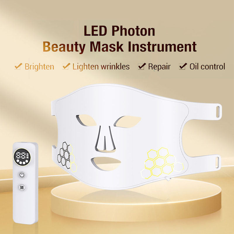 Photon IPL Device for Household Skin Rejuvenation and Light Mask Infrared - Glow Up with Delight photon ipl device