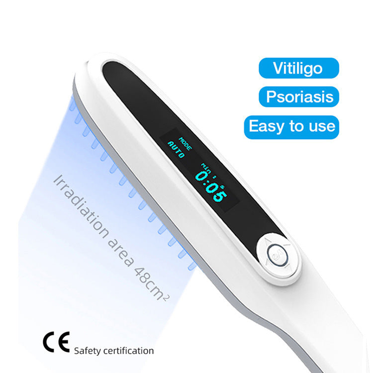 Phototherapy UVB Instrument for Home Vitiligo Treatment IPX0 Waterproof - Sunbathing at with Delight phototherapy uvb