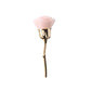 Pink and Black Fiber Powder Makeup Brush for Face Rose - rose face powder makeup brush