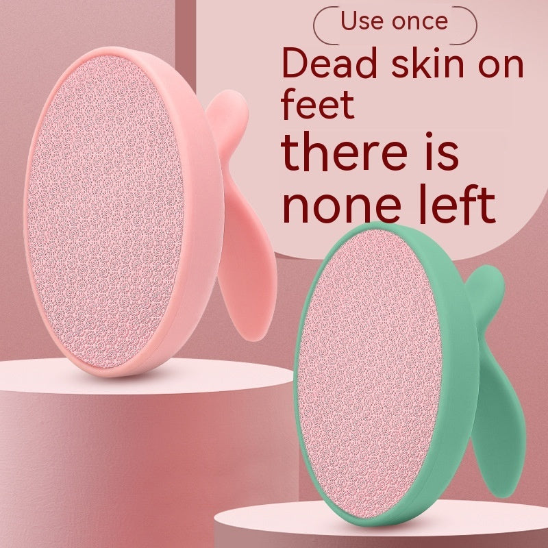 Pink and Green ABS Foot Board for Calluses Exfoliating Repair - foot grinder rub board calluses repair exfoliating