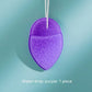 Pink and purple Water Drop Sponge for Facial Cleansing Konjac Face Washer - Teleplus Purple finger slippers facial