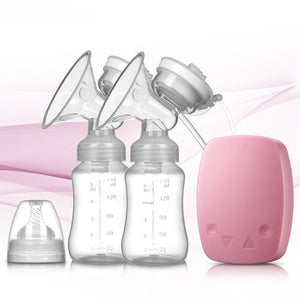 Pink Blue White PP Silicone Nursing Bottle with Milk Collector for United States - That Thinks It’s a Spa Day united