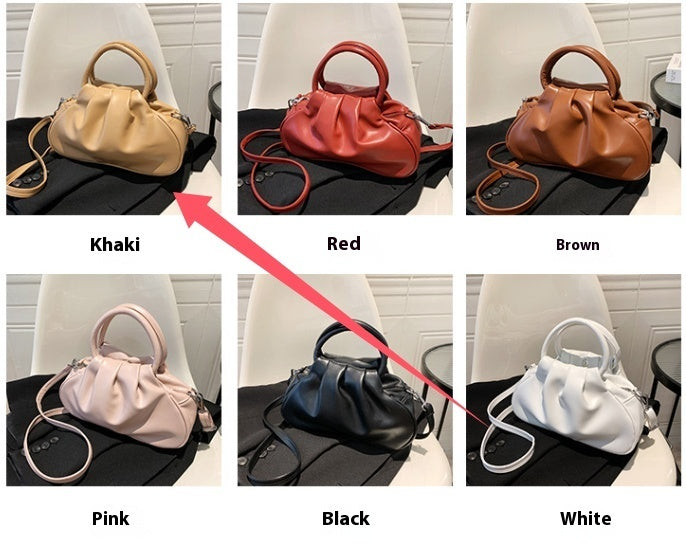 Pink Brown Black White Red Polyester Shoulder Messenger Bag for Daily - Teleplus shoulder messenger bag united states