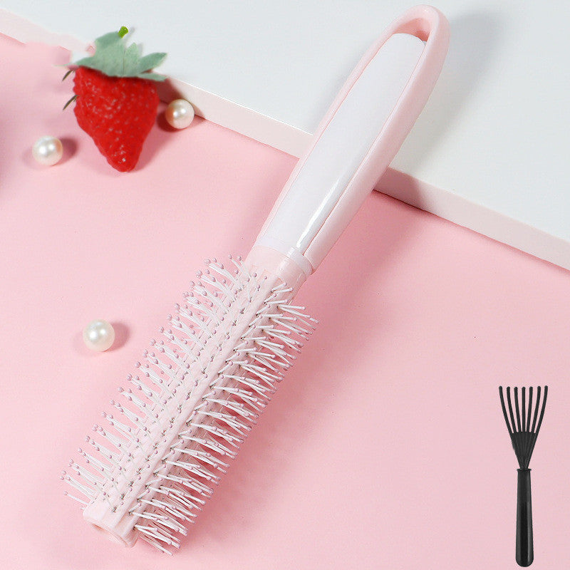 Pink Cat’s Claw Air Cushion Comb with Massage and Free Cleaning - Teleplus Airtools air bag comb massage cushion