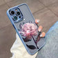 Pink Epiphyllum Glitter Lens Protector for Suitable Phones Phone Case Pack - epiphyllum suitable phone glitter lens