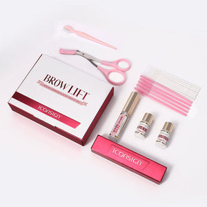 Pink Eyebrow Perm Kit for Quick Styling and Relaxing - pink eyebrow perm kit quick styling