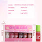 Pink Fat Lip Lacquer Set with Mirror Box Moisturizing and Long-lasting Care - for fat lip lacquer set box mirror