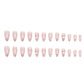 Pink Gradient Love Drop Diamond Wear Nail Set for Ladies Stylish Style - Teleplus pink gradient love drop diamond wear