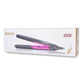 Pink Heat Hair Straightening Plate with Tourmaline Ceramic and Clip - hair straightening plate clip