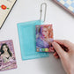 Pink Shiny Card Cover Waterproof PVC Urban Macaron Color for Daily - Teleplus Style pink shiny card cover