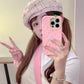 Pink Strawberry Silicone Case for Max iPhone 13 Pro and | Cute Girl Style - pro max iphone13 iphone14