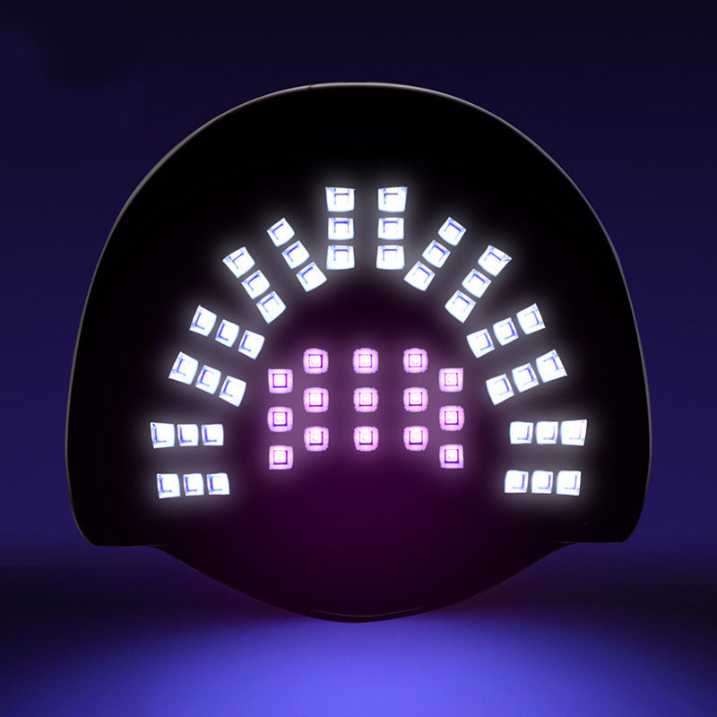 Pink UV Polish Heating Lamp for Hands Black Nail Dryer - hands uv polish heating lamp black