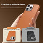 Plain Leather Pattern To Avoid Falling And Wrapping Phone Case - Keep Calm With Our Anti-Fall Leather Phone Case