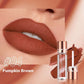 Plain Matte Lip Gloss Set in Misty Pink Milk Tea Brown and More - Teleplus matte lip gloss white plain