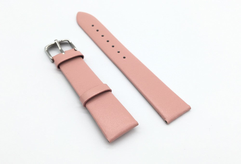 Plain Weave Strap Waterproof Leather Strap Watch Band Accessories - Plain Weave Strap Waterproof Leather Strap Watch