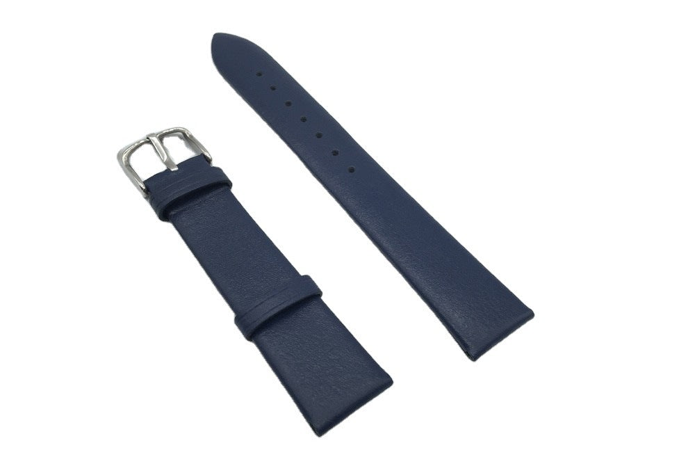 Plain Weave Strap Waterproof Leather Strap Watch Band Accessories - Plain Weave Strap Waterproof Leather Strap Watch