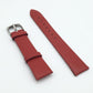 Plain Weave Strap Waterproof Leather Strap Watch Band Accessories - Plain Weave Strap Waterproof Leather Strap Watch