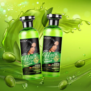 Plant Hair Dye Set Black and Brown 500ml Scalp Color Cream - Teleplus scalp plant hair dye