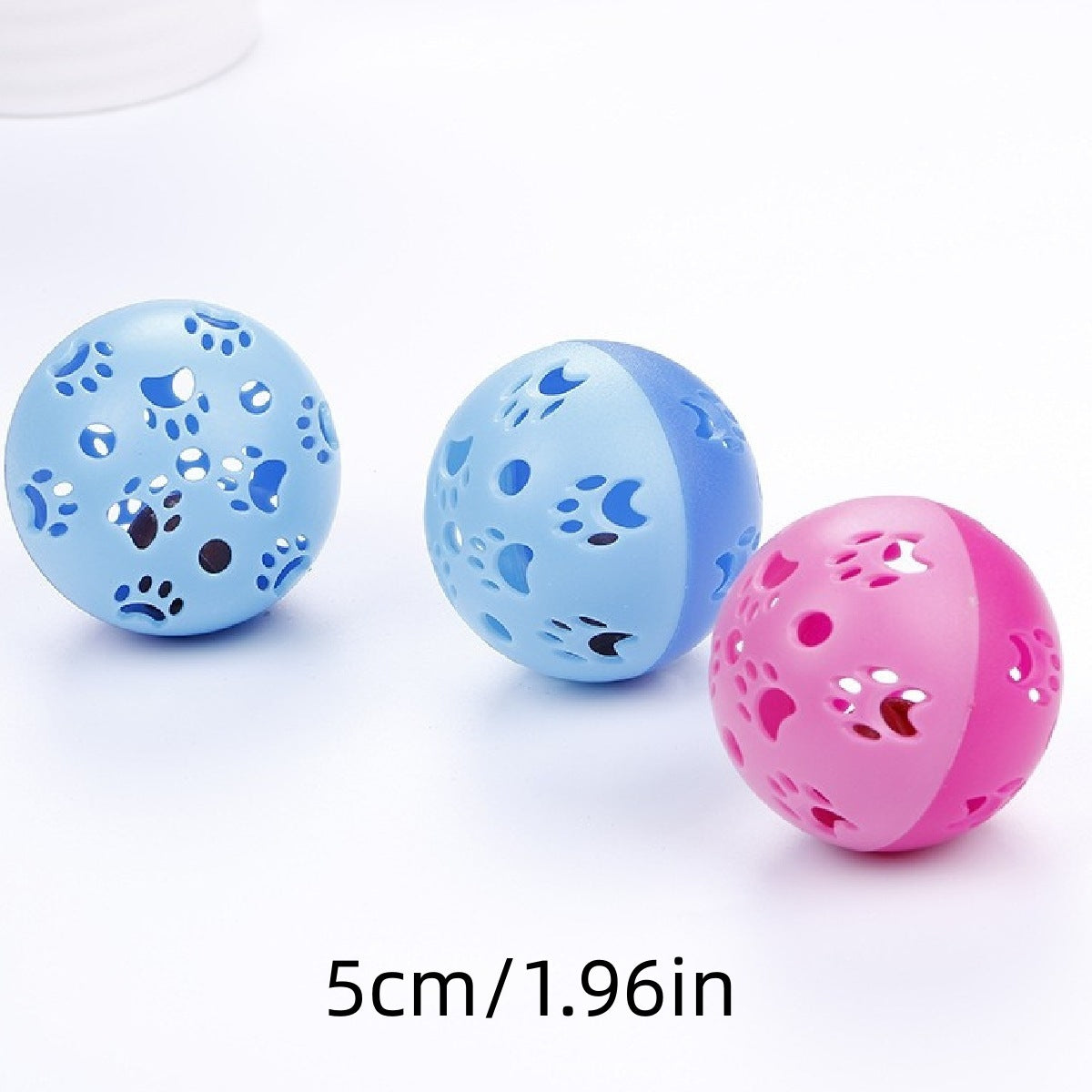 Plastic Bell Cat Teasing Ball Interactive Pet Toy for Cats - Teleplus cat teasing ball plastic bell
