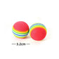 Plastic Bell Cat Teasing Ball Interactive Pet Toy for Cats - Teleplus cat teasing ball plastic bell