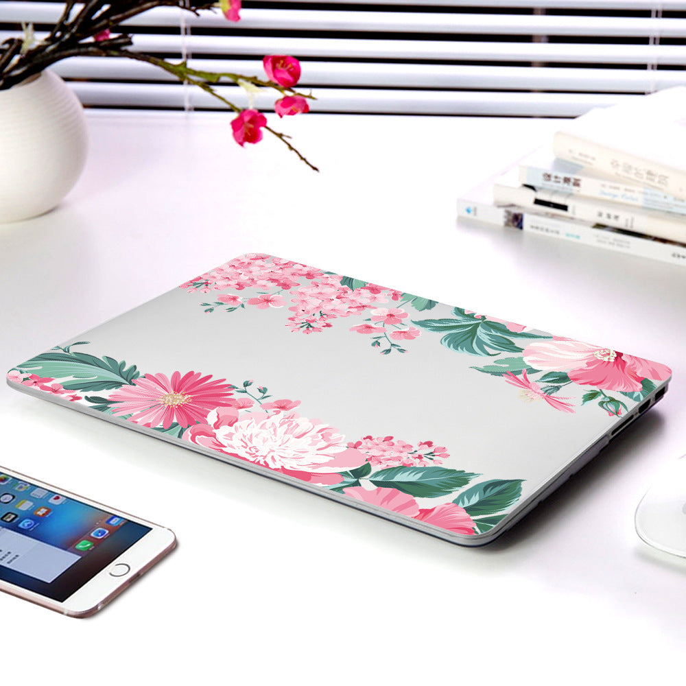 Plastic Laptop Protective Shell Partial Flower Series - Flower Power for Your Laptop with a Protective Shell