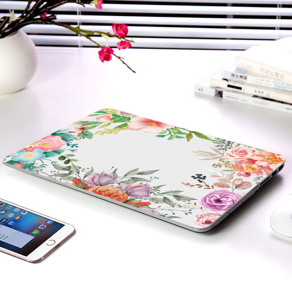 Plastic Laptop Protective Shell Partial Flower Series - Flower Power for Your Laptop with a Protective Shell