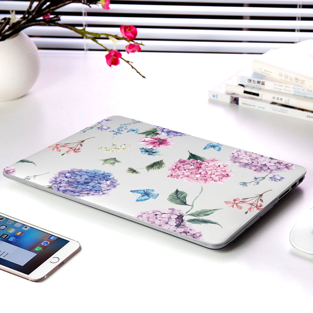 Plastic Laptop Protective Shell Partial Flower Series - Flower Power for Your Laptop with a Protective Shell