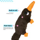Platypus Plush Dog Toy Soft Squeaky Chew for Small and Large Dogs