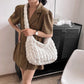 Pleated Cloud Bag Fashion Shoulder Portable Large Polyester Daily Match - Teleplus pleated cloud bag fashion shoulder