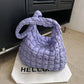 Pleated Cloud Bag Fashion Shoulder Portable Large Polyester Daily Match - Teleplus pleated cloud bag fashion shoulder