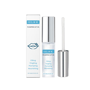 Plumping Lip Oil with Hydrogenated Jojoba and Moisturizing Ingredients - for plumping lip oil hydrogenated jojoba