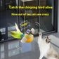 Plush Bird Cat Toys Feather Teaser Interactive Catnip Toy for Indoor Cats