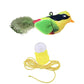 Plush Bird Cat Toys Feather Teaser Interactive Catnip Toy for Indoor Cats