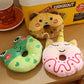 Plush Cat Toys Bear Unicorn Frog Soft Stuffed Pet Toy for Cats and Kittens - Teleplus