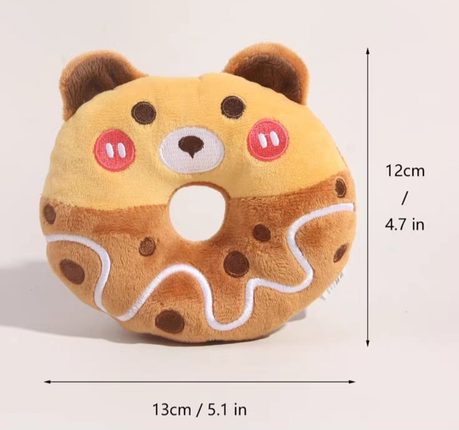 Plush Cat Toys Bear Unicorn Frog Soft Stuffed Pet Toy for Cats and Kittens - Teleplus