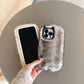 Plush Full Coverage Case for iPhone13 Pro iPhone14 Max Black Brown - pro max iphone13 iphone14