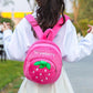 Plush Leisure Double Shoulder Kindergarten School Bag - Laughing in Style with Our Colorful School Bag