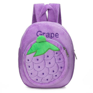 Plush Leisure Double Shoulder Kindergarten School Bag - Laughing in Style with Our Colorful School Bag