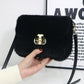 Plush Urban Crossbody Bag for Women in Multiple Colors Autumn Winter - Teleplus female autumnwinter bag plush crossbody