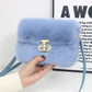 Plush Urban Crossbody Bag for Women in Multiple Colors Autumn Winter - Teleplus female autumnwinter bag plush crossbody