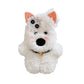 Plush West Highland Puppy Phone Case with Cartoon Furry Design - Teleplus west highland puppy plush phone case
